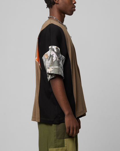 Loiter Splinter T-Shirt Woodland Camo