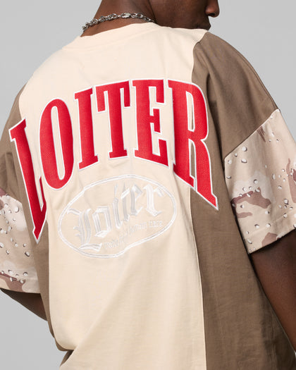 Loiter Splinter T-Shirt Desert Camo