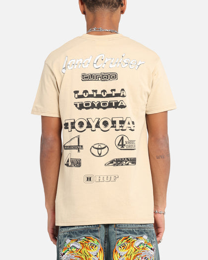 Huf X Toyota Rosetta T-Shirt Sand