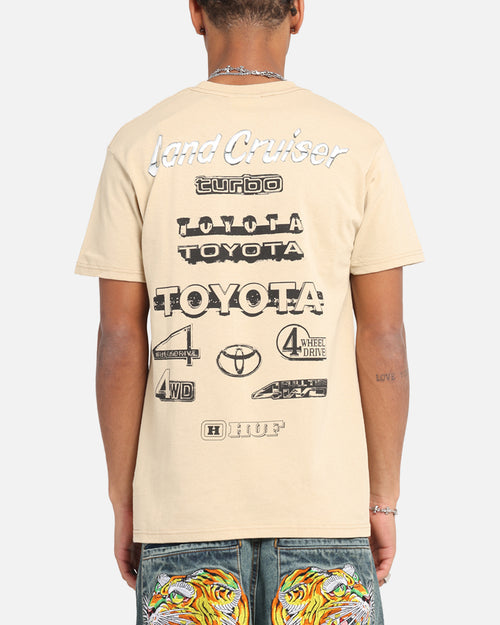 Huf X Toyota Rosetta T-Shirt Sand