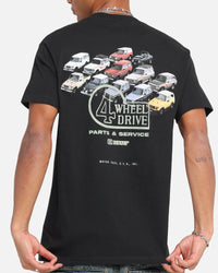 Huf X Toyota Timeline T-Shirt Black/White