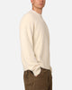 XXIII Crew Neck Fluffy Sweater Cream/White