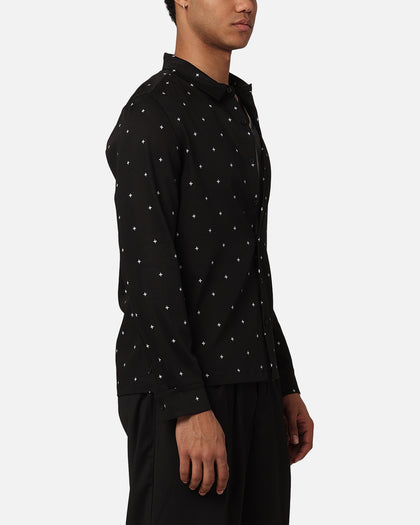 Ksubi Polka Plus Button Up Shirt Black