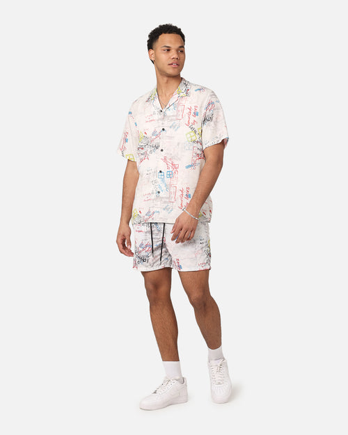 Ksubi Skrawler Resort Button Up Shirt White