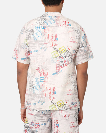 Ksubi Skrawler Resort Button Up Shirt White