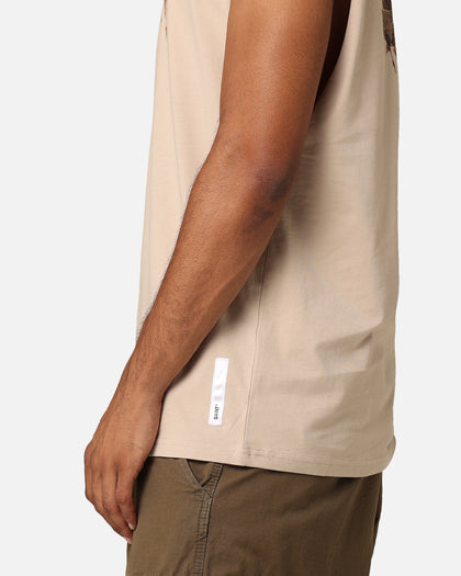 Saint Morta Momento Mori Oversized Muscle T-Shirt Stone