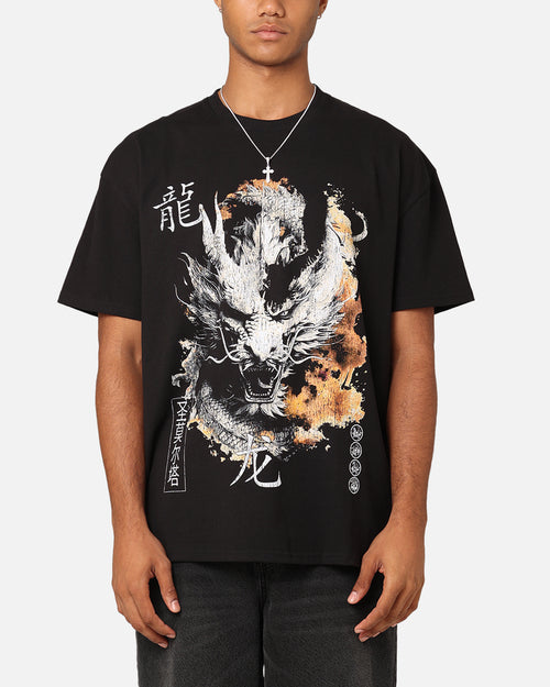 Saint Morta Azure Dragon T-Shirt Black