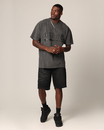 Saint Morta Chroma T-Shirt Black Wash