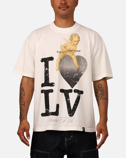 Sworn To Us I Love LV T-Shirt Eggshell