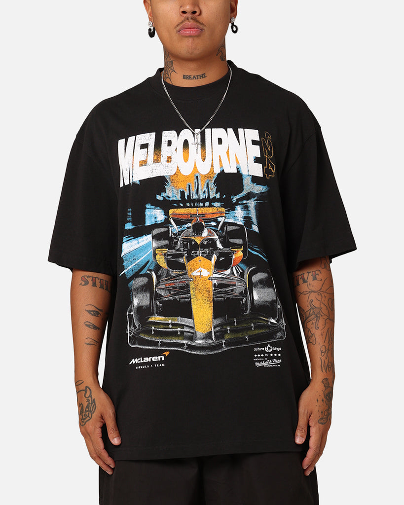 Mitchell & Ness X McLaren Lando Norris #4 Track T-Shirt Faded