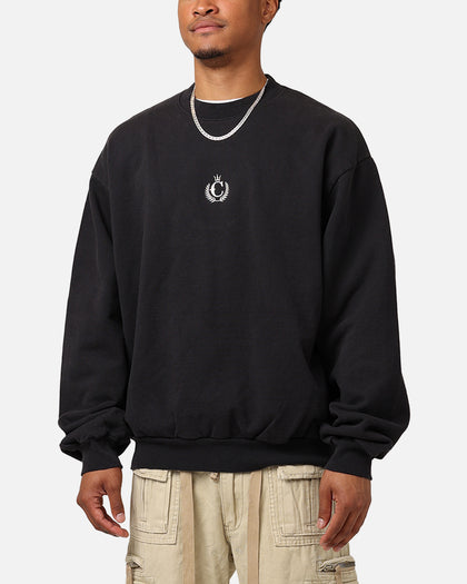 Culture Kings CK Embroidered Crewneck Off Black