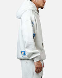 Avirex Spider Racer Hoodie Grey