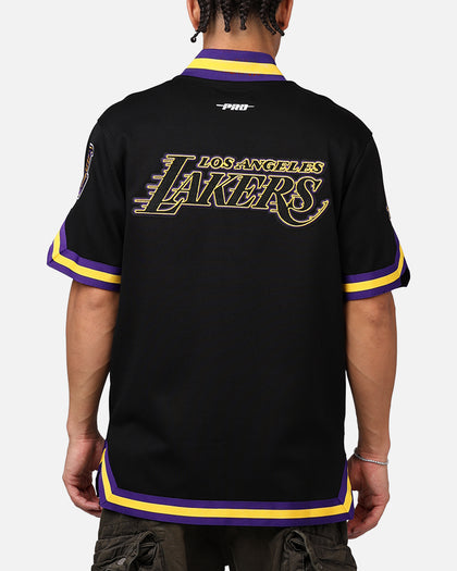 Pro Standard Los Angeles Lakers Warm Up Shirt Black