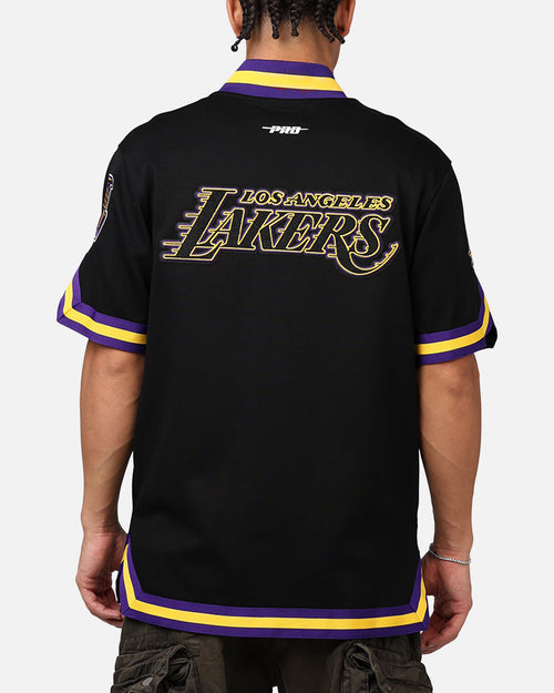 Pro Standard Los Angeles Lakers Warm Up Shirt Black