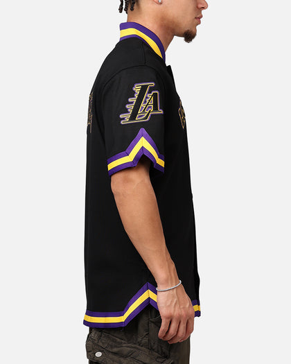 Pro Standard Los Angeles Lakers Warm Up Shirt Black