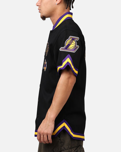 Pro Standard Los Angeles Lakers Warm Up Shirt Black