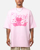 Carre Lover Boy Mock T-Shirt Pink
