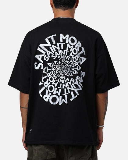Saint Morta Vortex Mock T-Shirt Black