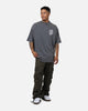 Saint Morta Vortex Mock T-Shirt Washed Charcoal