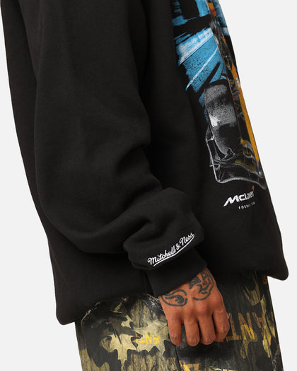 Mitchell & Ness X McLaren Lando Norris #4 Track Crewneck Faded Black
