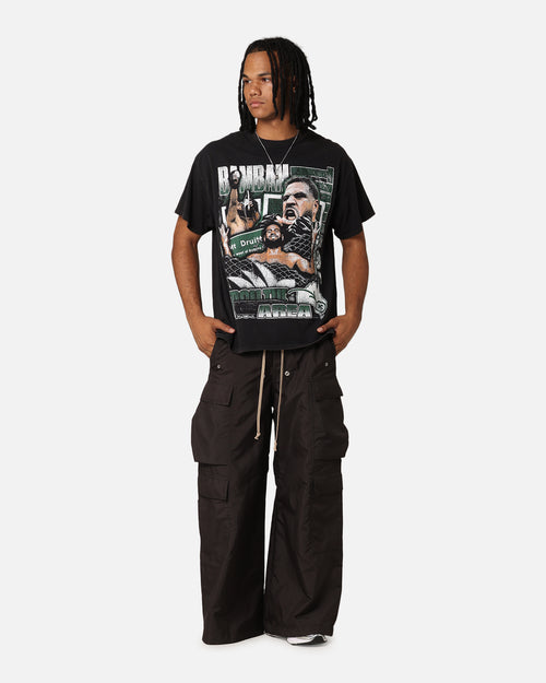 UFC By Goat Crew Tai Tuivasa Bam Bam FTA Vintage T-Shirt Black Wash