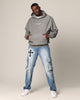 Saint Morta Skeleton Key Hoodie Washed Charcoal