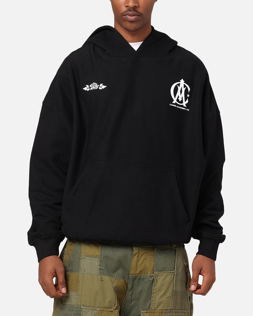 Carre Academy Chest Hoodie Black