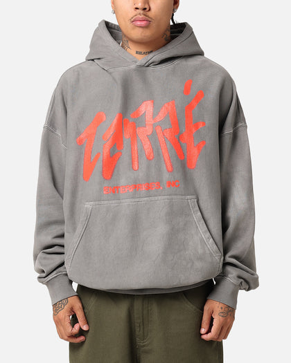 Carre Enterprise Hoodie Washed Charcoal