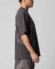 Loiter Subcultural Panel T-Shirt Charcoal