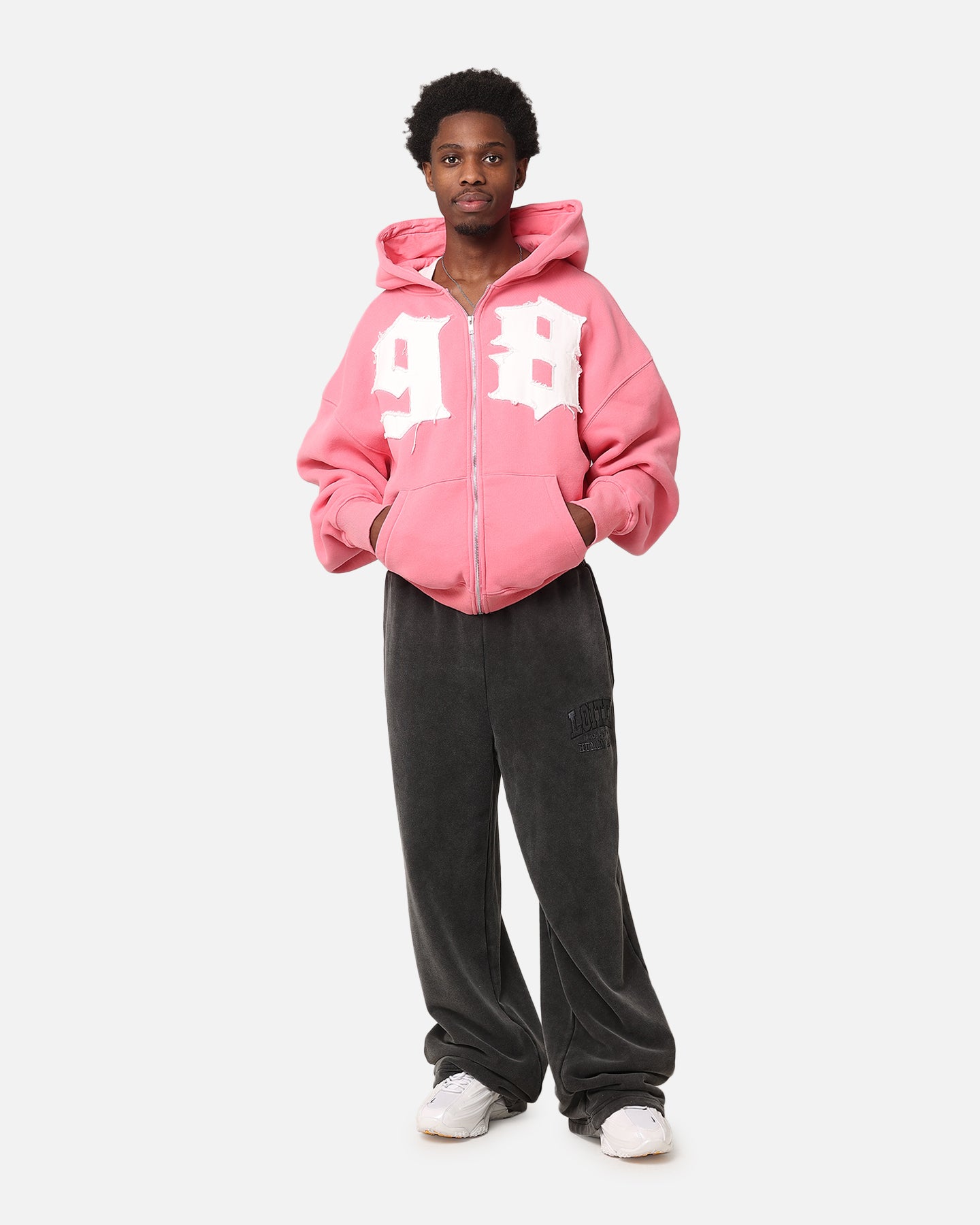 Loiter Star Child Zip Hoodie Pink | Culture Kings NZ