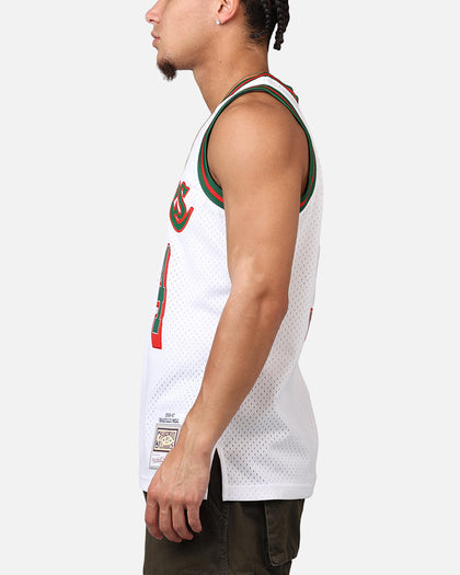 Mitchell & Ness Los Angeles Lakers Shaquille O'Neal 'Viva Mexico' '96-97 Swing Jersey White/Green