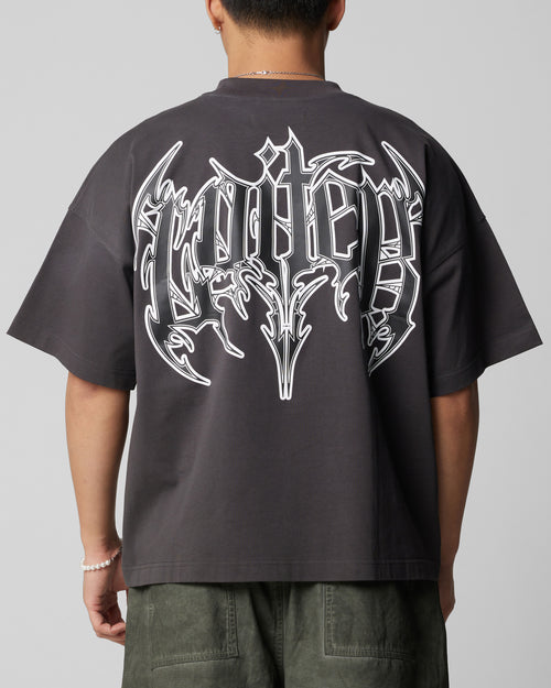 Loiter Metal Boxy T-Shirt Charcoal