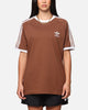 Adidas Classics 3-Stripes T-Shirt Brown