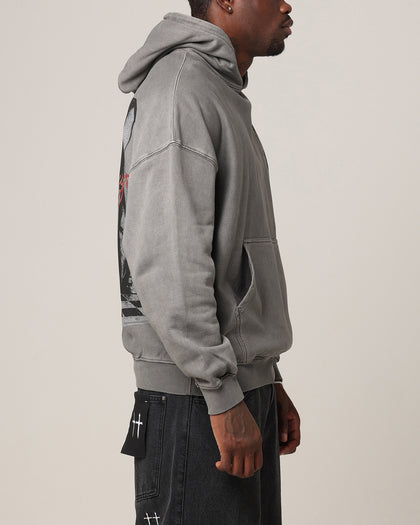 Saint Morta Chess Night Hoodie Washed Charcoal