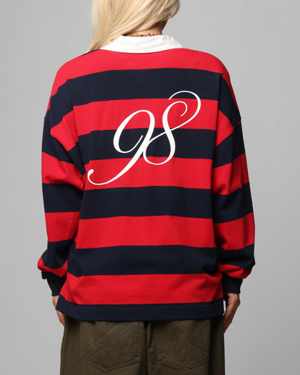 Loiter Sunday Rugby Jersey Red/Navy