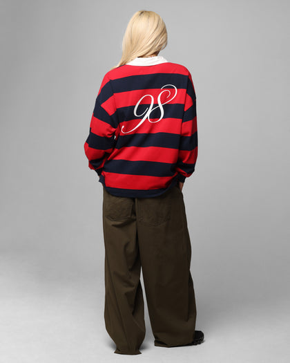 Loiter Sunday Rugby Jersey Red/Navy