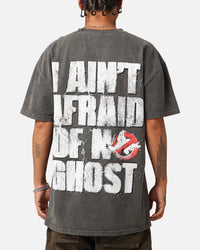 73Studio X Ghostbusters Heavyweight T-Shirt Black Wash