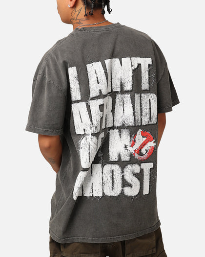 73Studio X Ghostbusters Heavyweight T-Shirt Black Wash