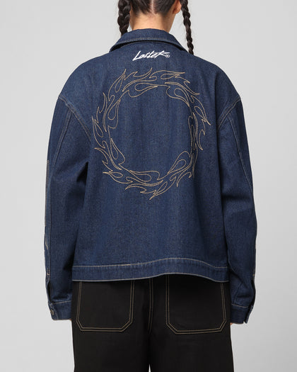 Loiter Chaos Denim Jacket Indigo