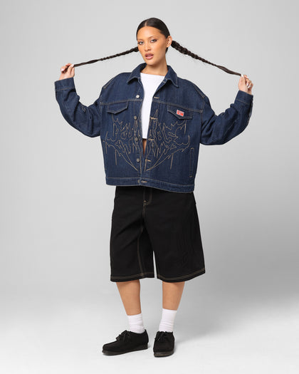 Loiter Chaos Denim Jacket Indigo