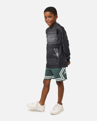 Jordan Kids' MVP Motorsport Long Sleeve Jersey Black