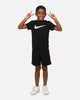 Nike Kids' Sportswear Club Poly Short Set Black