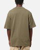 Jordan Brand Sneaker Patch Crewneck T-Shirt Medium Olive