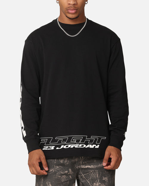 Jordan Jumpman MVP 85 Long Sleeve Crewneck T-Shirt Black/Sail