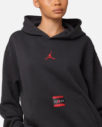 Jordan Brooklyn Fleece Pullover J Day Hoodie Off Noir/Gym Red