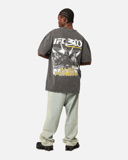 UFC By Culture Kings Alex "Poatan" Pereira 300 Heavyweight T-Shirt Black Wash