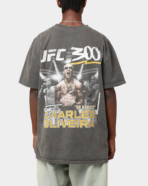 UFC By Culture Kings Charles "Do Bronxs" Oliveira 300 Heavyweight T-Shirt Black Wash