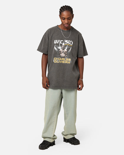 UFC By Culture Kings Charles "Do Bronxs" Oliveira 300 Heavyweight T-Shirt Black Wash