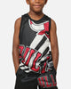 NBA Kids' Chicago Bulls Hedley Mesh Tank Black