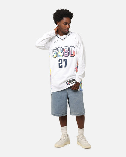 Nike Jamal Murray Denver Nuggets #27 City Edition 2024/25 Nike Dri-Fit NBA Swingman Jersey White
